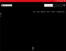 Tablet Screenshot of benihana.com